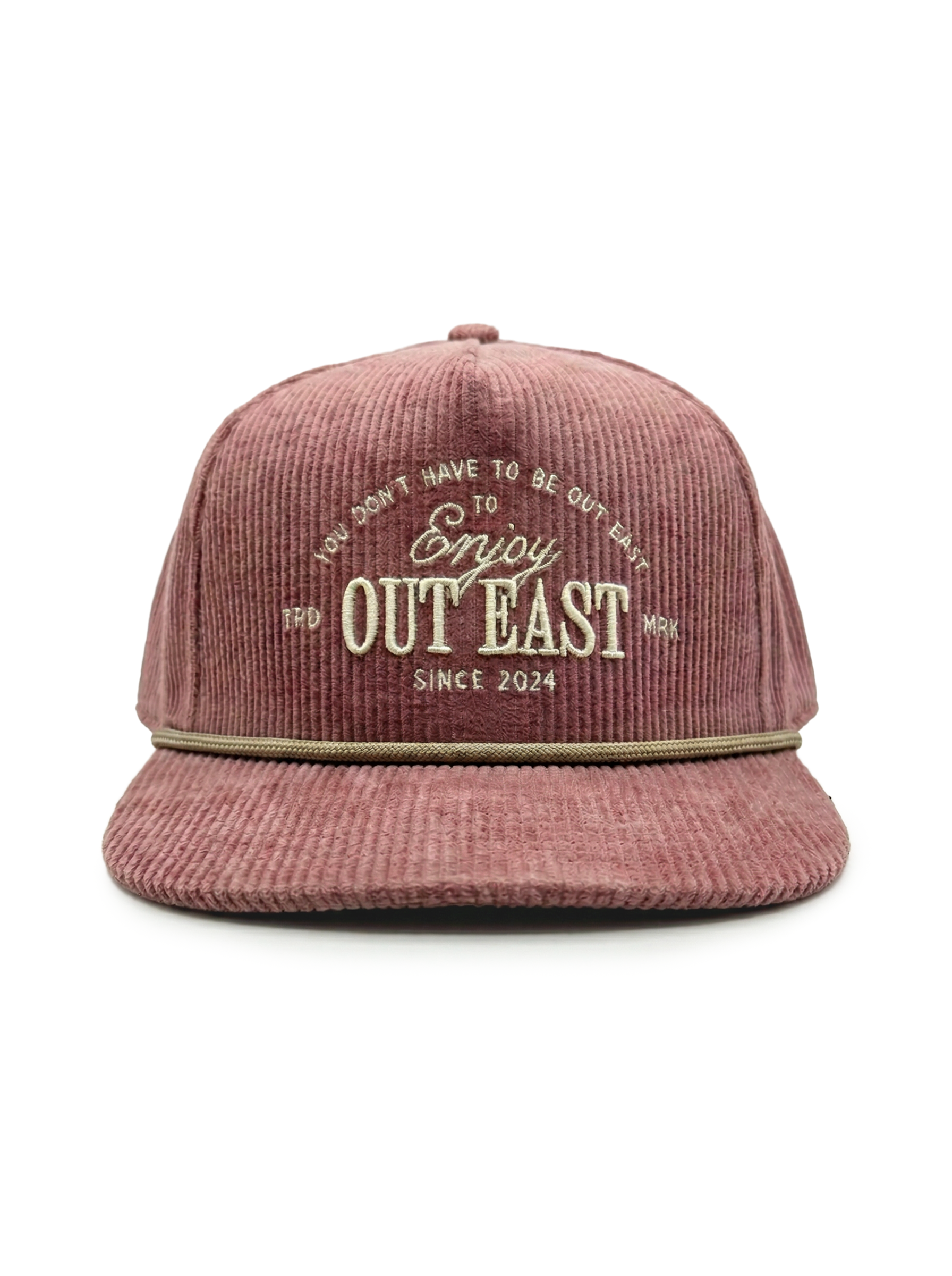 The Enjoy Out East Corduroy Rope Cap